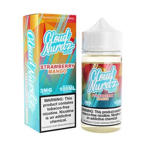 Iced Strawberry Mango by Cloud Nurdz 100ML E-Liquid