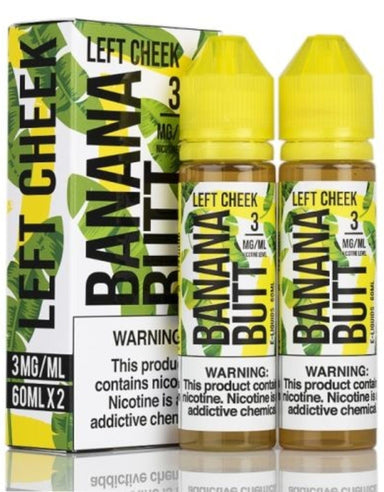 Left Cheek by Banana Butt 120ML E-Liquid