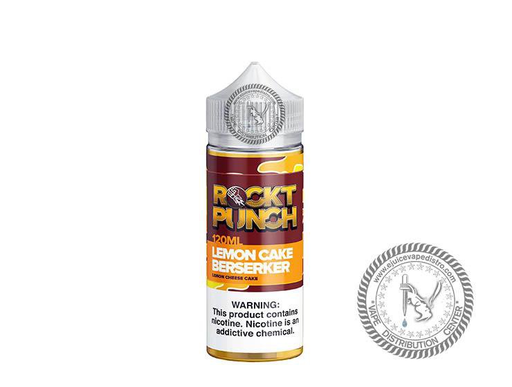 Lemon Cake Berserker by Rockt Punch 120ML E-Liquid