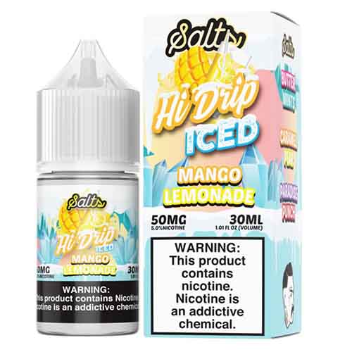 Mango Lemonade Iced Salt by Hi-Drip Salts Iced 30ML E-Liquid