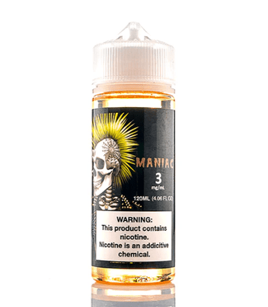 MANIAC VAPE JUICE BY TIME BOMB VAPORS 120ML E-Liquid