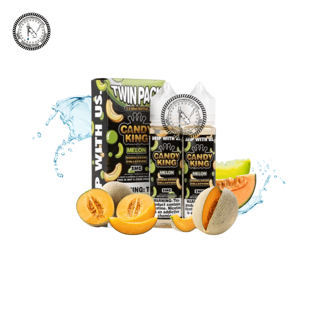 MELON BUBBLEGUM - CANDY KING E-LIQUID - 120ML E-Liquid