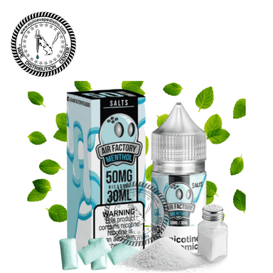 Menthol Salt by Air Factory Salts 30ML E-Liquid