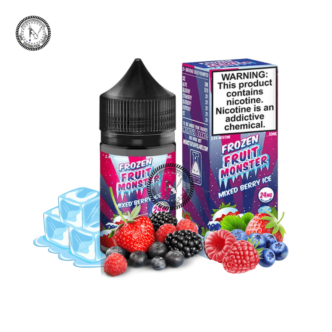 Mixed Berry Ice Salt by Frozen Fruit Monster Salt 30ML E-Liquid