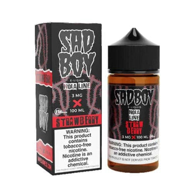 Nola Bar - Straw Nola by Sadboy 100ML E-Liquid