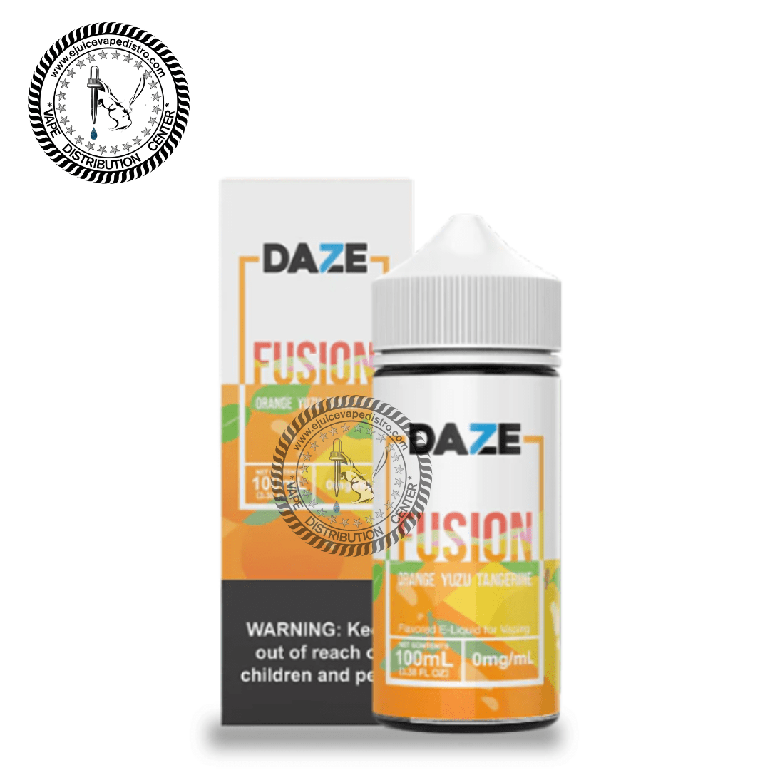 Orange Yuzu Tangerine by 7 Daze Fusion 100ML E-Liquid