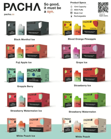 Pacha Mama 4500 ( 10 Pack ) DISPOSABLE