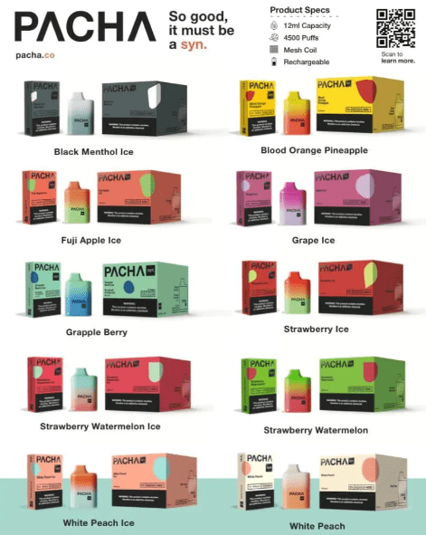 Pacha Mama 4500 ( 10 Pack ) DISPOSABLE