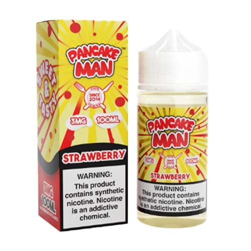 Pancake Man Strawberry By Vape Breakfast Classics 100ML E-Liquid