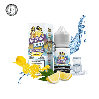 Passion Fruit Lemonade Iced Salt by Hi-Drip Iced Salts 30ML E-Liquid