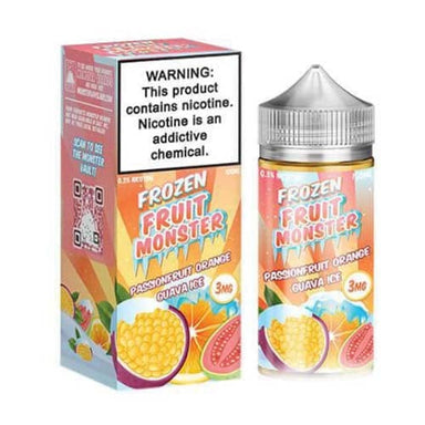 Passionfruit Orange Guava Ice by Fruit Monster 100ML E-Liquid