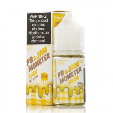 PB & Jam Banana by Jam Monster Salt 30ML E-Liquid