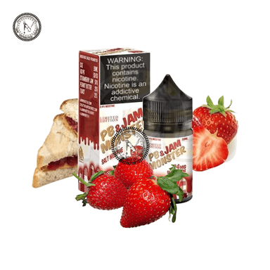 PB & Jam Strawberry Salt by Jam Monster Salt 30ML E-Liquid