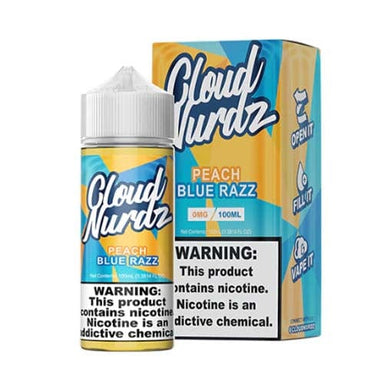Peach Blue Razz by Cloud Nurdz 100ML E-Liquid
