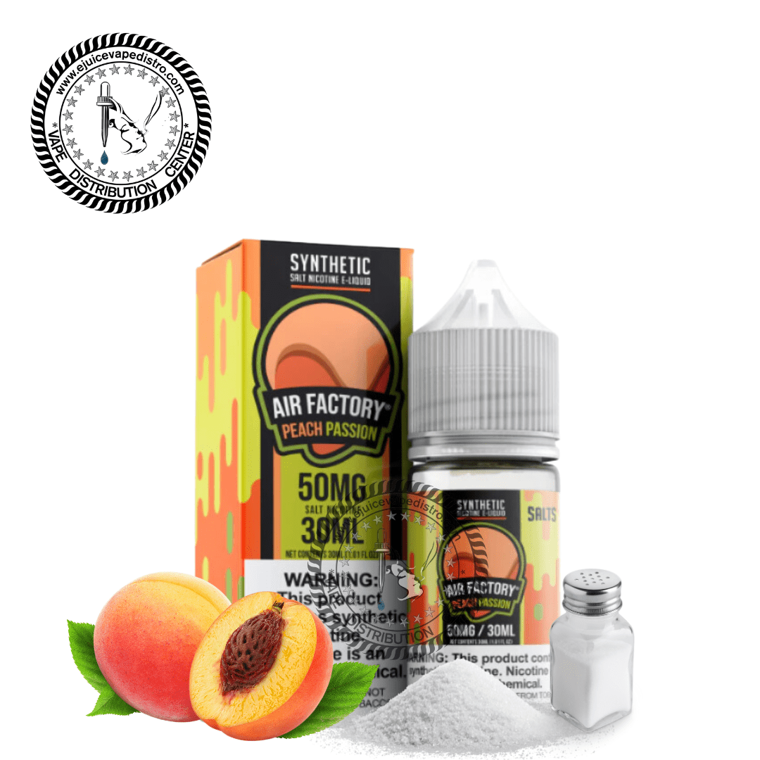Peach Passion Salt by Air Factory Salts 30ML E-Liquid