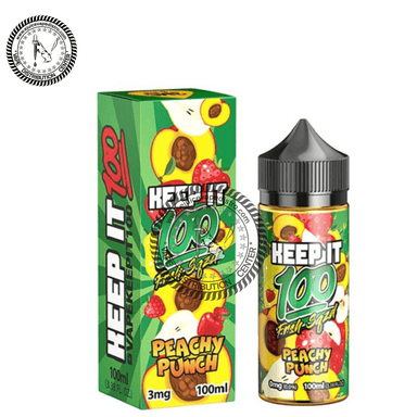 Peachy Punch by Keep It 100 100ML E-Liquid