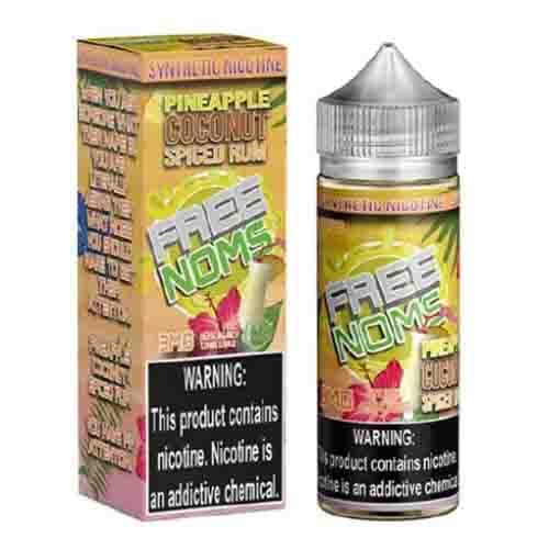 Pineapple Coconut Spiced Rum by Free Noms X2 120ML E-Liquid