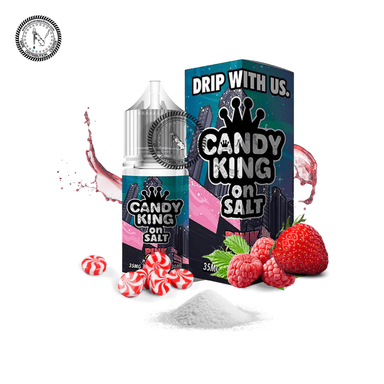 Pink Squares by Candy King on Salt 30ML E-Liquid