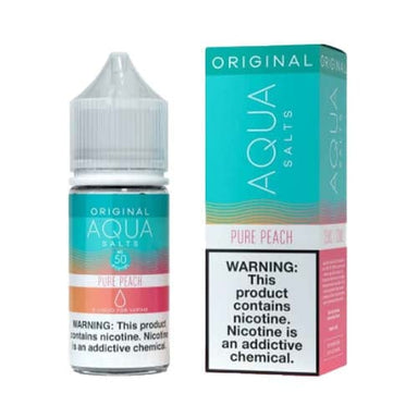 Pure Peach Salt by Aqua Salt 30ML E-Liquid