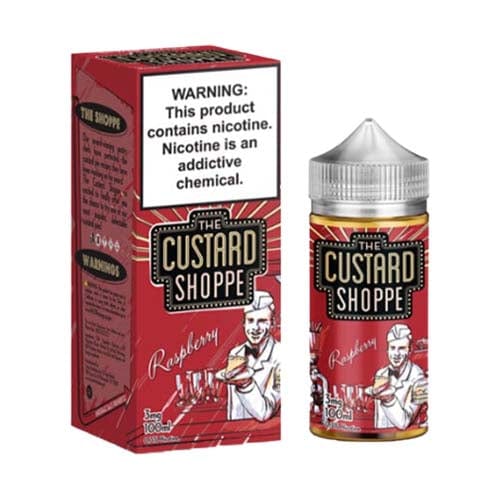 Raspberry by The Custard Shoppe 100ML E-Liquid
