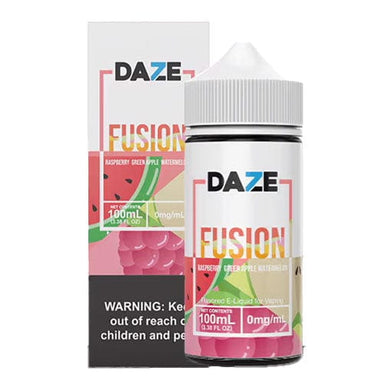Raspberry Green Apple Watermelon by 7 Daze Fusion 100ML E-Liquid