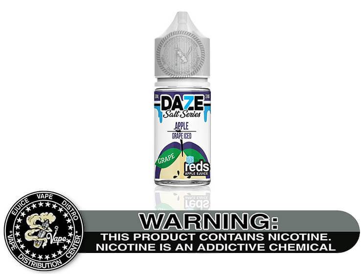 Reds Apple Grape Iced by 7 Daze Salt Series 30ML E-Liquid