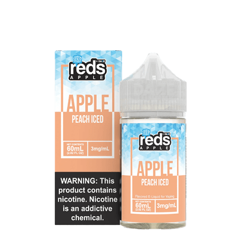 Reds Apple Peach Iced by 7 Daze 60ML E-Liquid