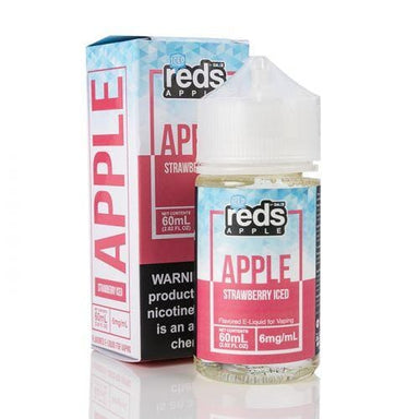 Reds Apple Strawberry Iced by 7 Daze 60ML E-Liquid