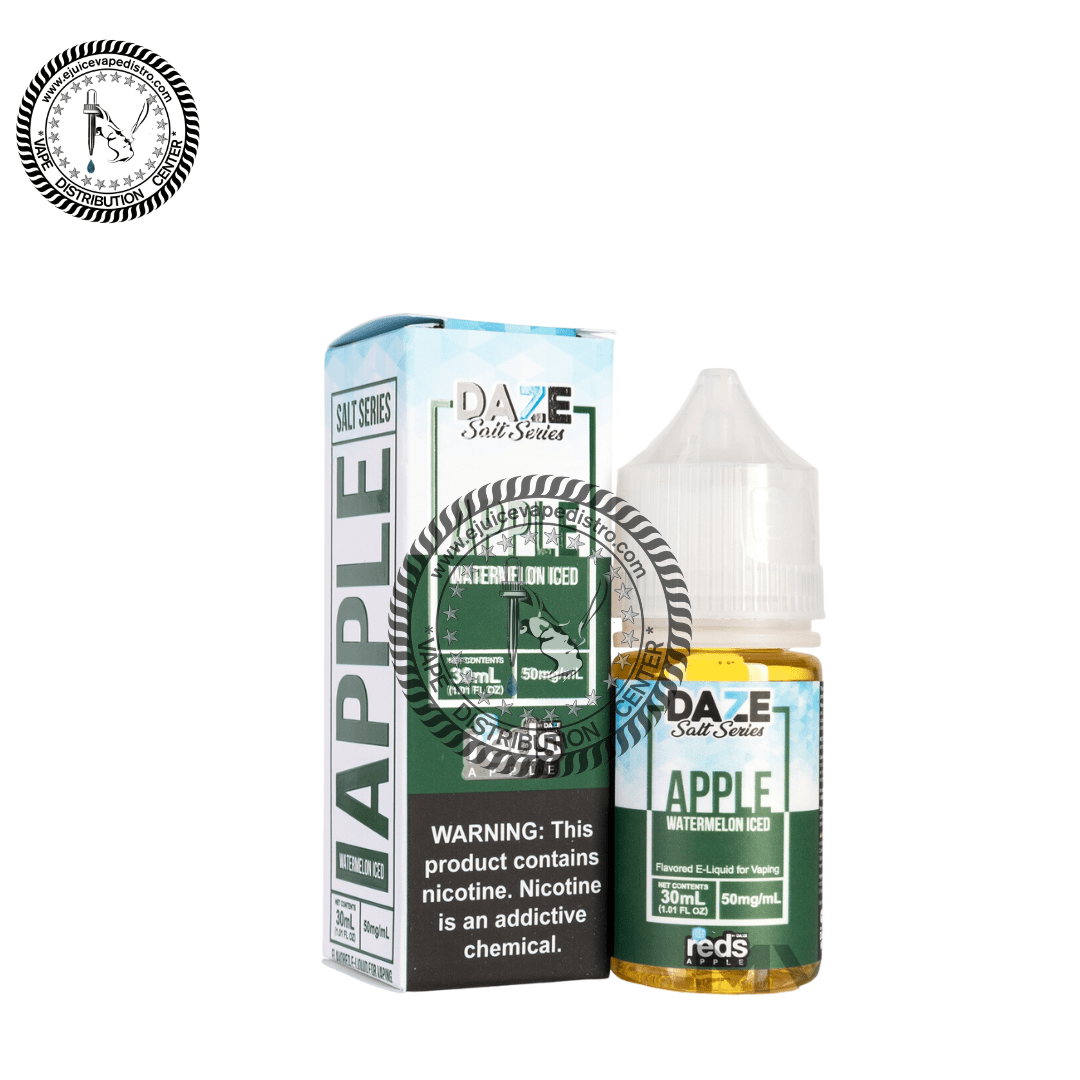 Reds Apple Watermelon Iced by 7 Daze Salt Series 30ML E-Liquid
