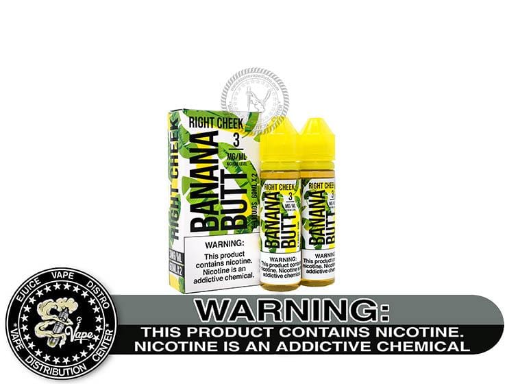Right Cheek by Banana Butt 120ML E-Liquid