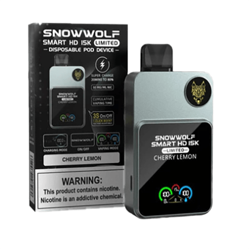 SnowWolf Smart HD 15K Disposable Vape 15000 Puffs DISPOSABLE