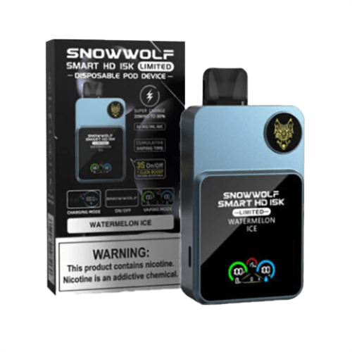 SnowWolf Smart HD 15K Disposable Vape 15000 Puffs DISPOSABLE
