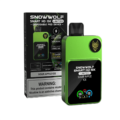 SnowWolf Smart HD 15K Disposable Vape 15000 Puffs DISPOSABLE