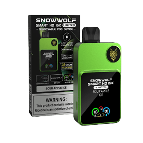 SnowWolf Smart HD 15K Disposable Vape 15000 Puffs DISPOSABLE