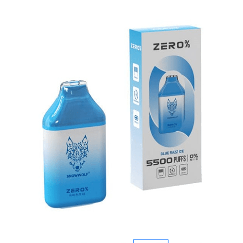 Snowwolf Zero Nicotine-Free Disposable Vape 5500 Puffs DISPOSABLE