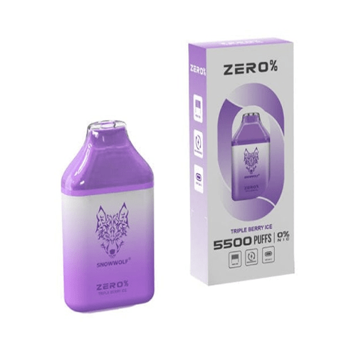 Snowwolf Zero Nicotine-Free Disposable Vape 5500 Puffs DISPOSABLE