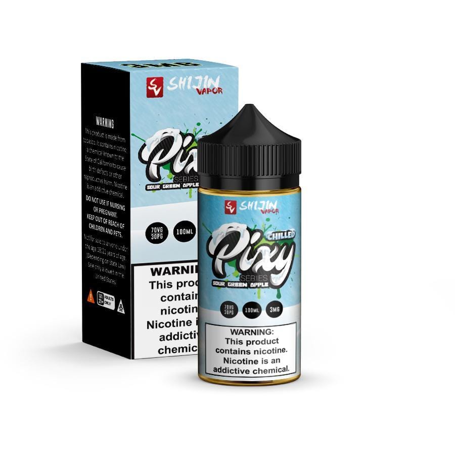 Sour Green Apple Chilled - It's Pixy - Shijin Vapor 100ML E-Liquid