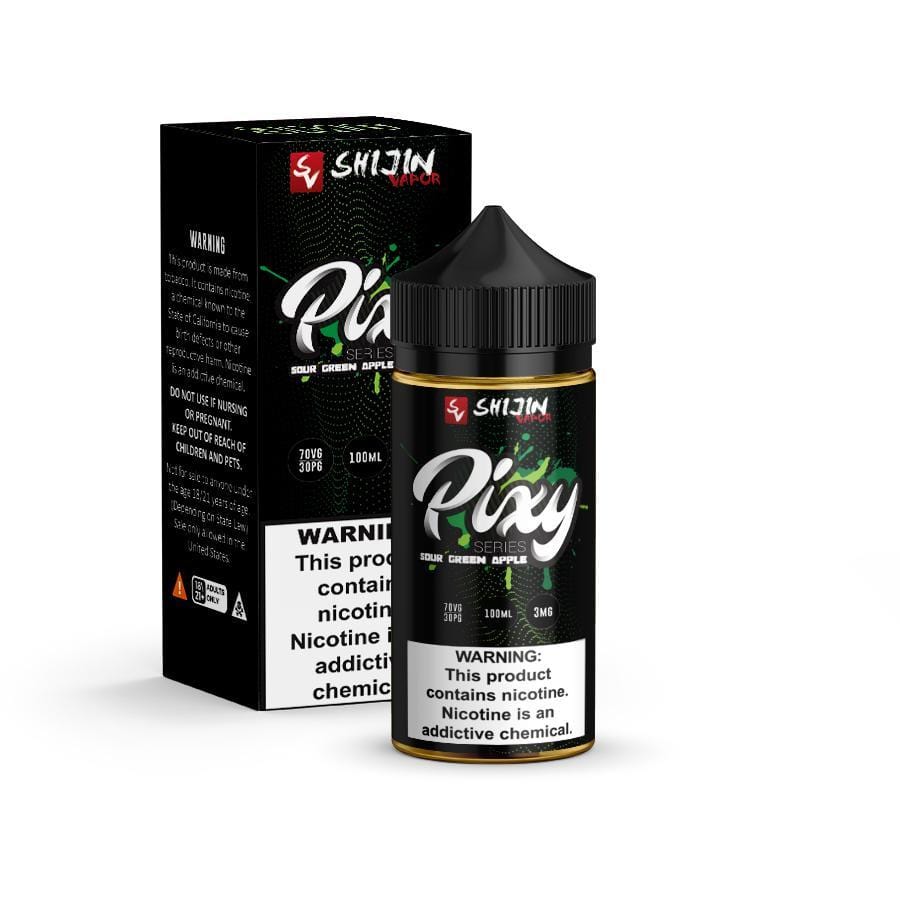 Sour Green Apple - It's Pixy - Shijin Vapor 100ML E-Liquid