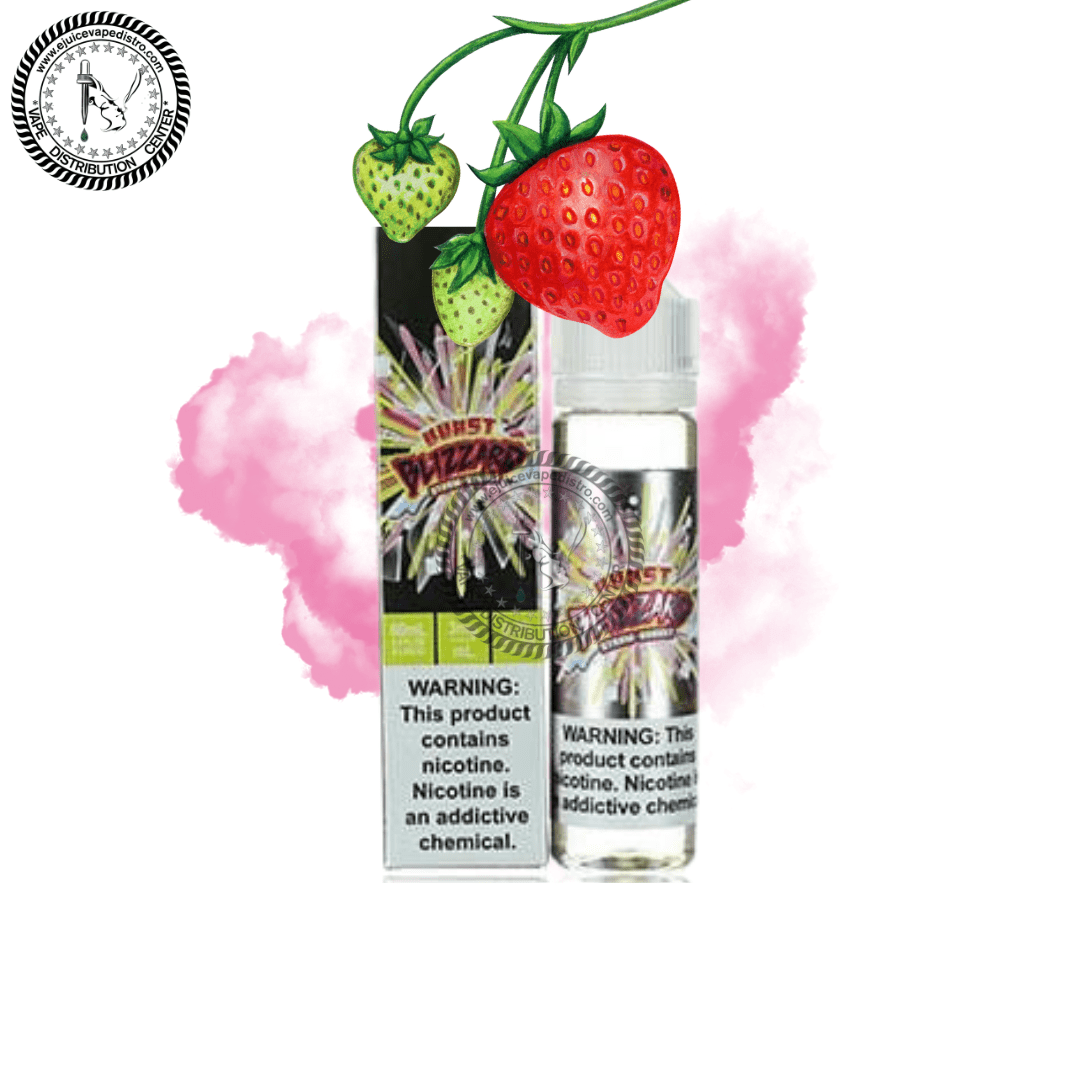 Straw Brrrst by Burst Blizzard 60ML E-Liquid