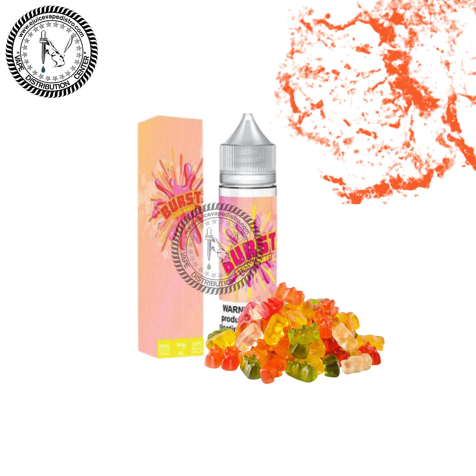 Straw Burst by Burst 60ML E-Liquid