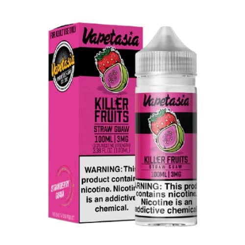Straw - Guaw by Vapetasia Killer Fruit 100ML E-Liquid