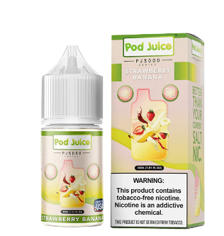 Strawberry Banana By Pod Juice Salt 30ML E-Liquid