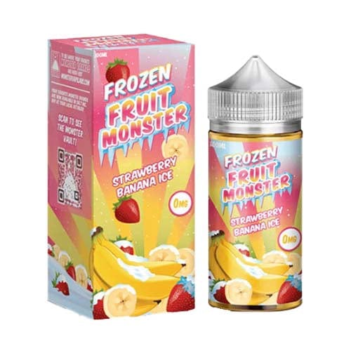 Strawberry Banana Ice by Frozen Fruit Monster 100ML E-Liquid