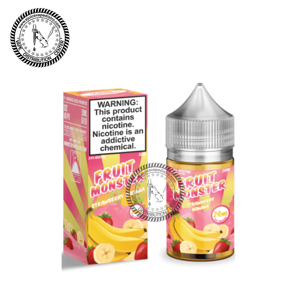 Strawberry Banana Salt by Fruit Monster Salt 30ML E-Liquid