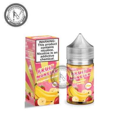 Strawberry Banana Salt by Fruit Monster Salt 30ML E-Liquid