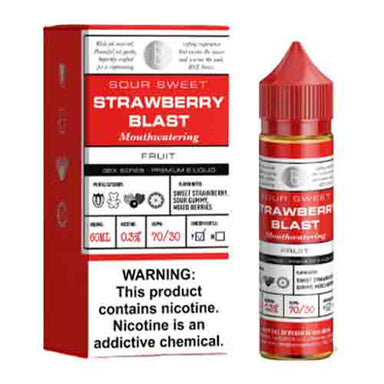 Strawberry Blast by Glas Basix Series 60ML E-Liquid