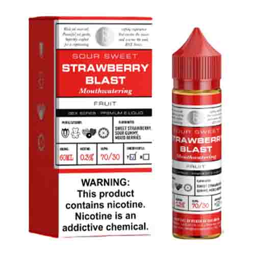 Strawberry Blast by Glas Basix Series 60ML E-Liquid