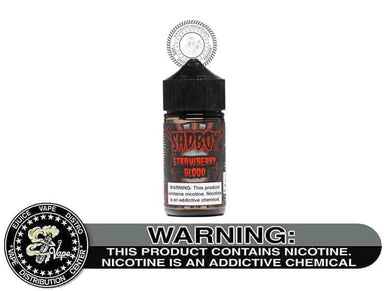 Strawberry Blood by Sadboy 60ML E-Liquid