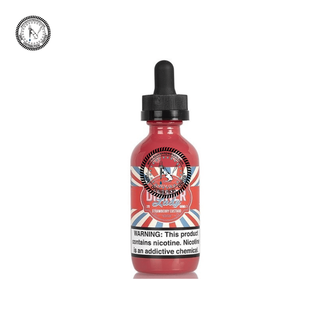 Strawberry Custard by Dinner Lady 60ML E-Liquid