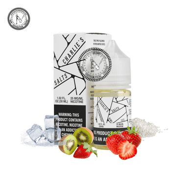 Strawberry Kiwi Ice Salt by CHARLIE'S CHALK DUST - 30ML E-Liquid